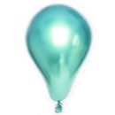 בלוני לטקס כרום טורקיז 5 יח'