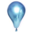 בלוני לטקס כרום כחול 5 יח'