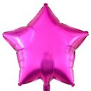 בלון הליום כוכב ורוד פוקסיה