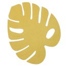 עלים טרופיים - זהב מנצנץ