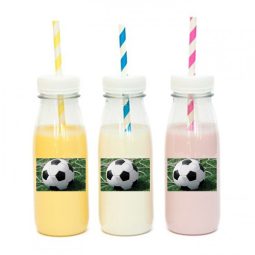 מדבקות מלבניות לעיצוב כדורגל