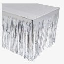 חצאית שולחן פרנזים כסף