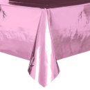 מפת שולחן מטאלית - ורוד