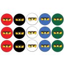 דף לקאפקייקס נינג'גו