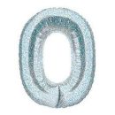 בלון מיילר כסף נוצץ לניפוח עצמי - 0