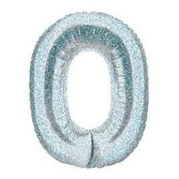 בלון מיילר כסף נוצץ לניפוח עצמי - 0