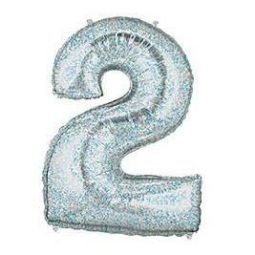 בלון מיילר כסף נוצץ לניפוח עצמי - 2