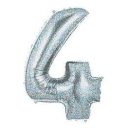 בלון מיילר כסף נוצץ לניפוח עצמי - 4