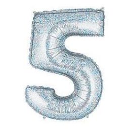 בלון מיילר כסף נוצץ לניפוח עצמי - 5