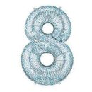 בלון מיילר כסף נוצץ לניפוח עצמי - 8