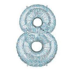 בלון מיילר כסף נוצץ לניפוח עצמי - 8