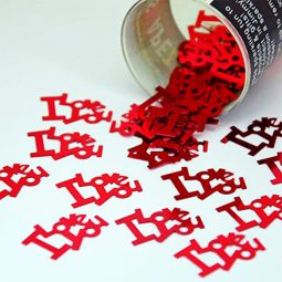 קונפטי I LOVE YOU