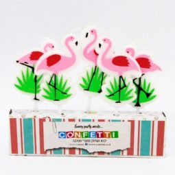 נרות פלמינגו טרופי
