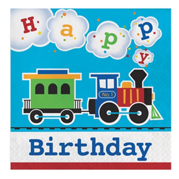 מפיות happy birthday בדרכים