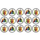 דף לקאפקייקס טלאטביז 1