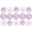 דף לקאפקייקס בת הים הקסומה 1