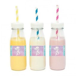 מדבקות מלבניות לעיצוב בת הים הקסומה