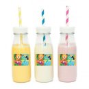 מדבקות מלבניות לעיצוב חיות הג'ונגל