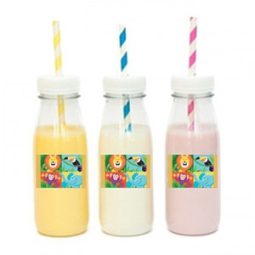 מדבקות מלבניות לעיצוב חיות הג'ונגל