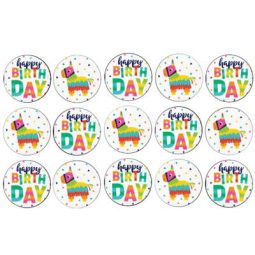 דף לקאפקייקס חמור מקסיקני 1