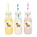 מדבקות עגולות לעיצוב חמור מקסיקני