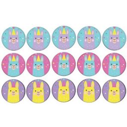 דף לקאפקייקס לאמה מקסיקנית 1