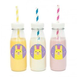 מדבקות עגולות לעיצוב לאמה מקסיקנית