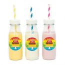 מדבקות עגולות לעיצוב פסים צבעוניים