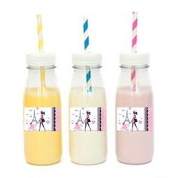 מדבקות מלבניות לעיצוב לחגוג בפריז