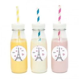 מדבקות עגולות לעיצוב לחגוג בפריז