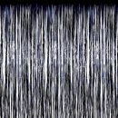 וילון פרנזים מטאלי - שחור