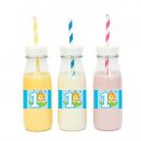 מדבקות מלבניות לעיצוב FUN תכלת