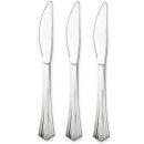 20 סכינים אלגנט כסוף