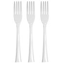 מזלגות חד פעמיים - לבן 40 יח