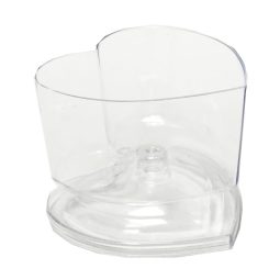 קעריות לב עם רגל