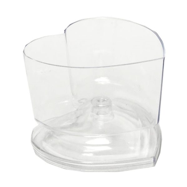 קעריות לב עם רגל