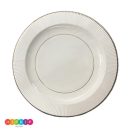 שולחן חג בסיגנון קלאסיק קרם זהב 10 אורחים