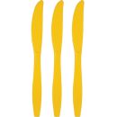 סכינים חד פעמיים - צהוב 24 יח