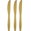 סכינים חד פעמיים - זהב 24 יח