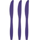 סכינים חד פעמיים - סגול 24 יח