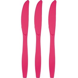 סכינים חד פעמיים - מג'נטה 24 יח