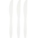 סכינים חד פעמיים - לבן 24 יח