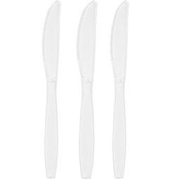 סכינים חד פעמיים - שקוף 24 יח