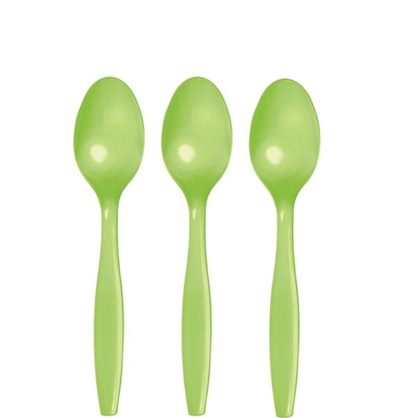 כפות חד פעמיים - פרש ליים 24 יח