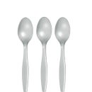 כפות חד פעמיים - כסוף 24 יח