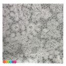 מפיות גדולות תחרה כסף