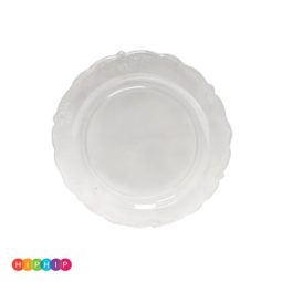 צלחות קטנות וינטג' שקוף