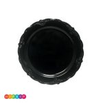 צלחות קטנות וינטג' שחור