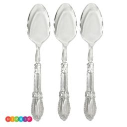 10 כפות וינטג' שקוף