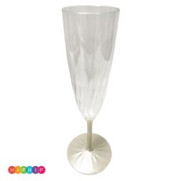 כוסות שמפניה רגל פנינה